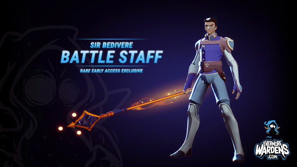 Sir Bedivere Battle Staff Evermore Wardens