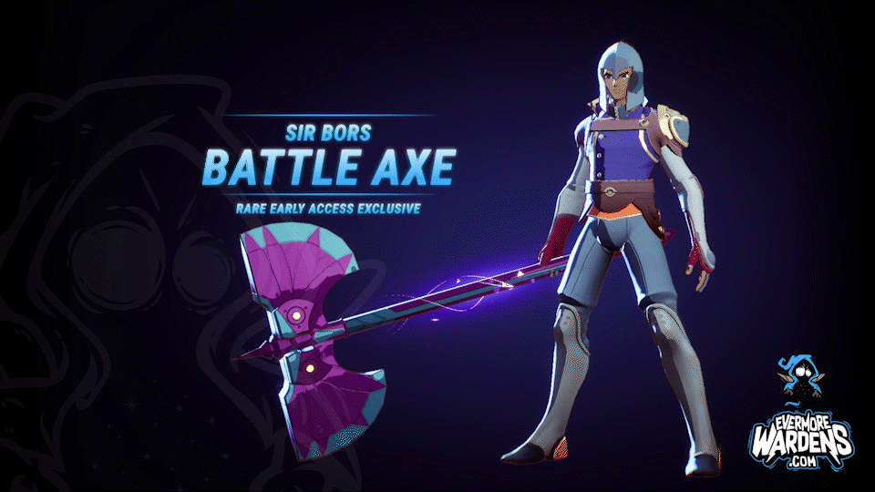 Sir Bors Battle Axe Evermore Wardens