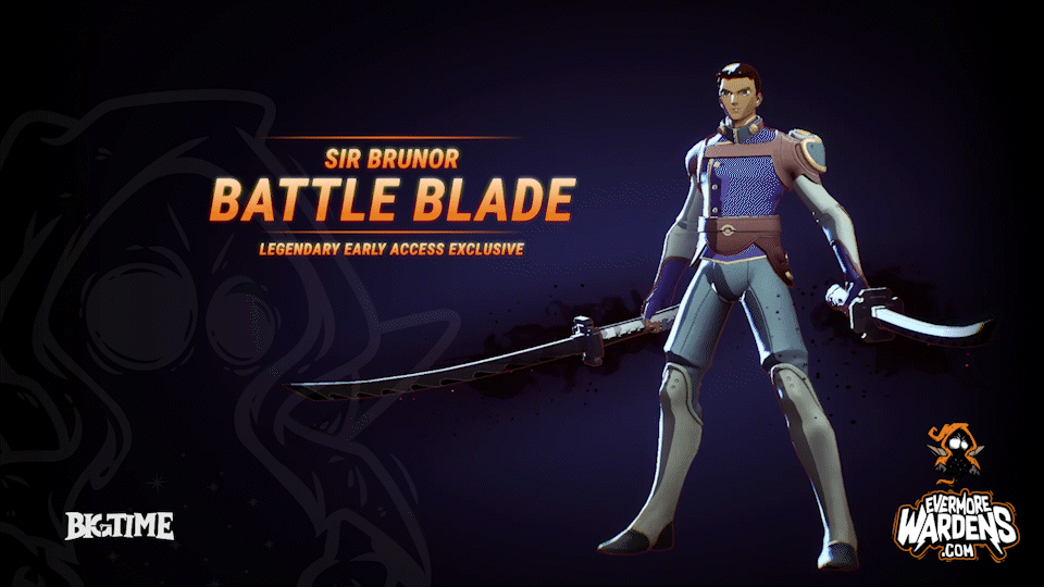 Sir Brunor Battle Blade Evermore Wardens