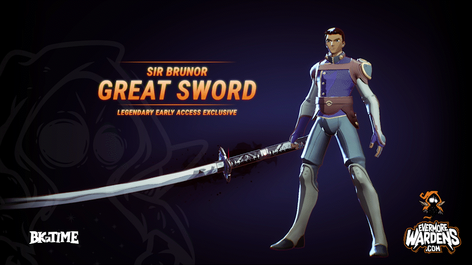 Sir Brunor Great Sword Evermore Wardens