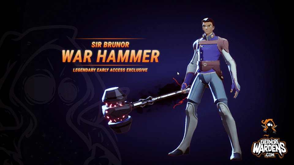 Sir Brunor War Hammer Evermore Wardens