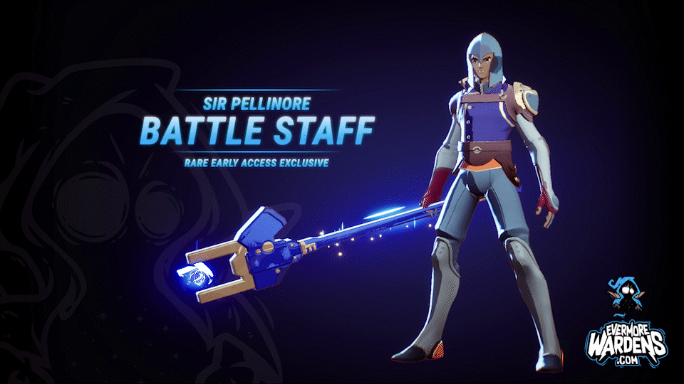 Sir Pellinore Battle Staff Evermore Wardens