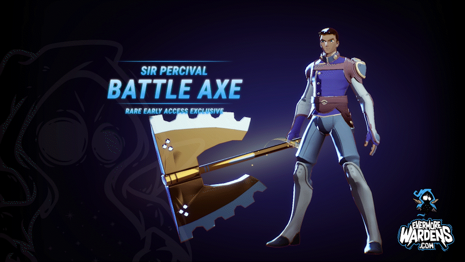 Sir Percival Battle Axe Evermore Wardens