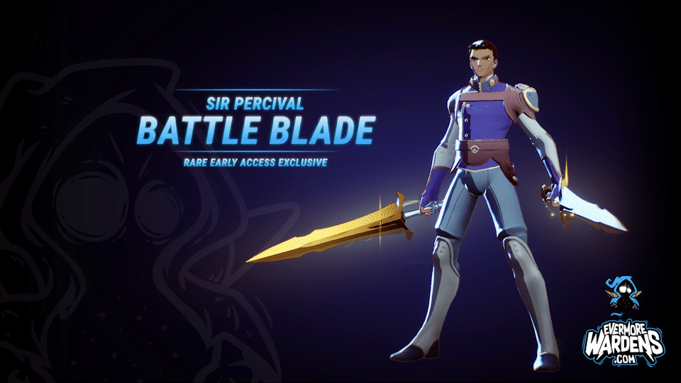 Sir Percival Battle Blade Evermore Wardens
