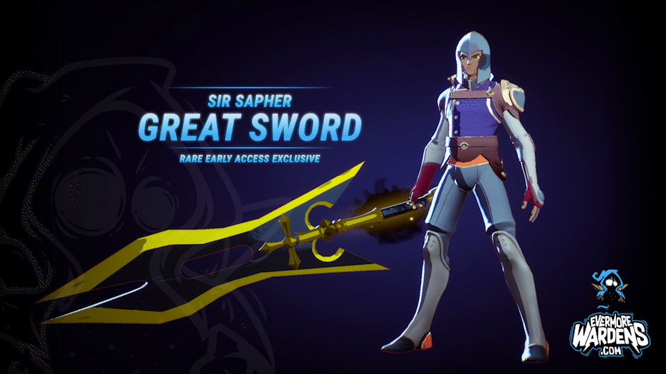 Sir Sapher Great Sword Evermore Wardens